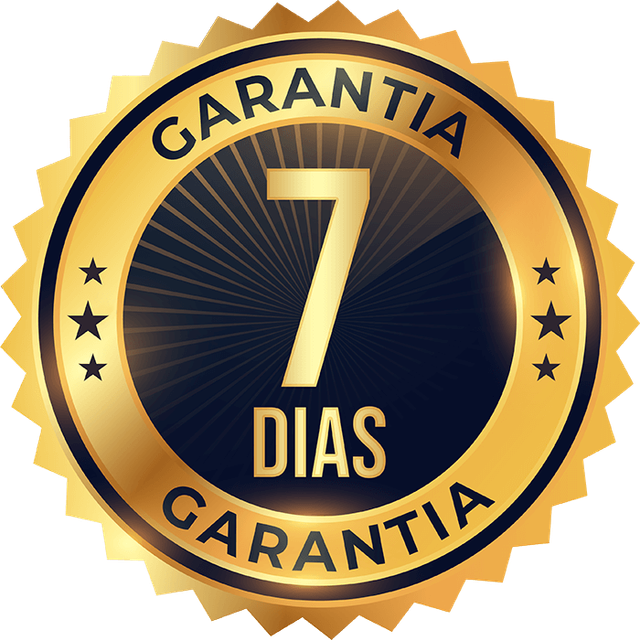 7-day guarantee seal from the Portuguese edition